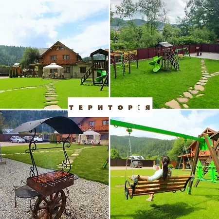 Apple House Tatil Evi Mykulychyn