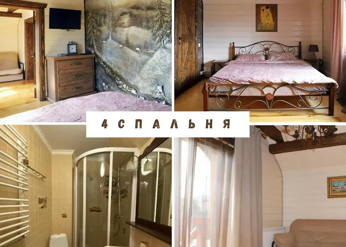 Apple House Tatil Evi Mykulychyn